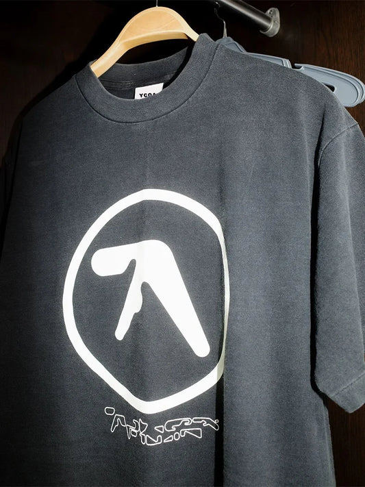 Graphic Aphex Twin T-shirt 100% Cotton vintage streetwear