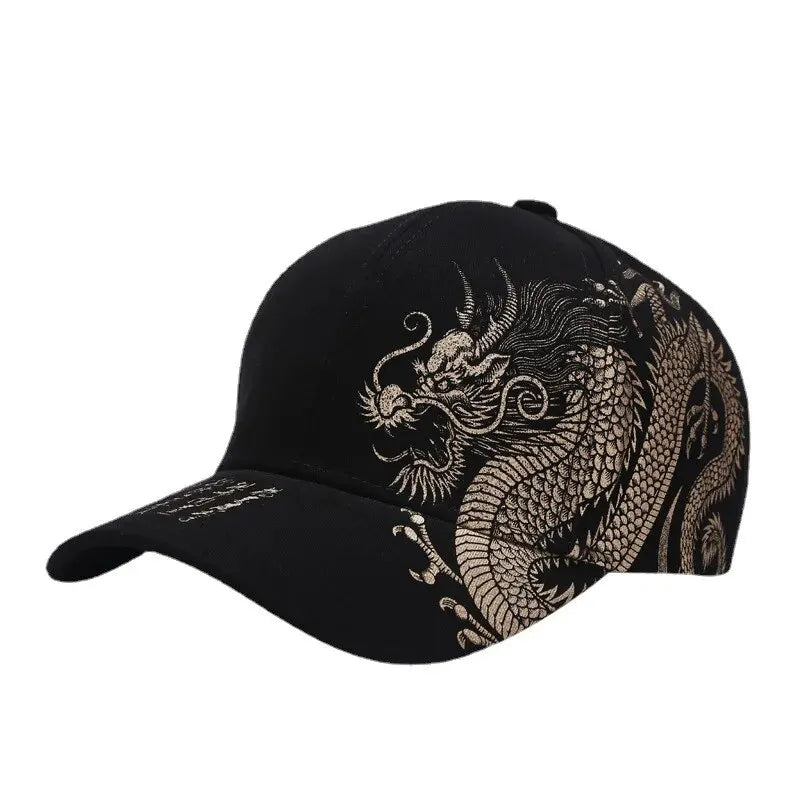 Graphic Dragon Pattern Baseball Hat