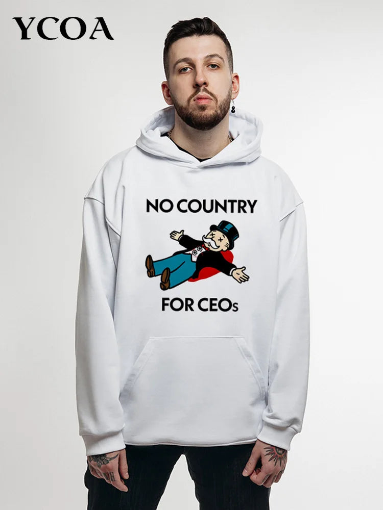 Men's hoodie / Sweatshirt No Country For CEOs Graphic