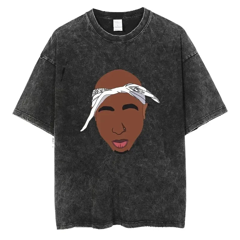 Graphic Tupac vintage shirts ( lots of variants )