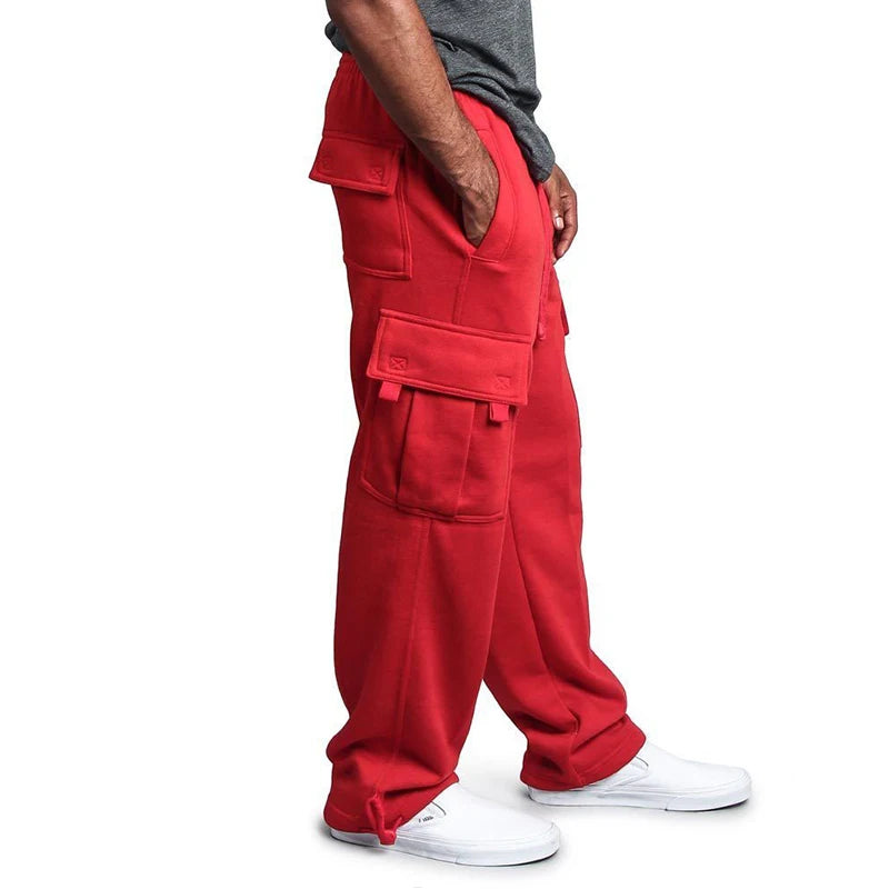 Mens plain casual joggers