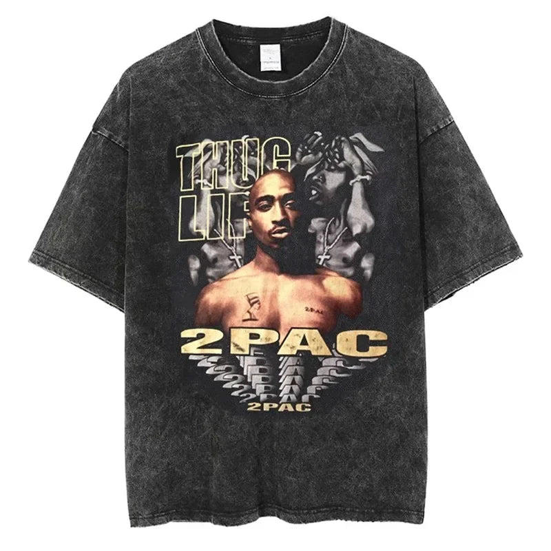 Graphic Tupac vintage shirts ( lots of variants )