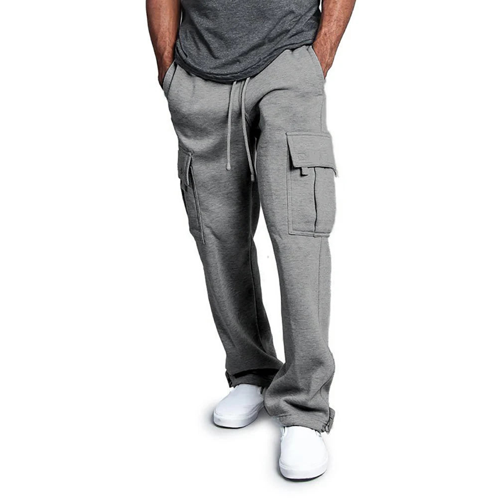 Mens plain casual joggers