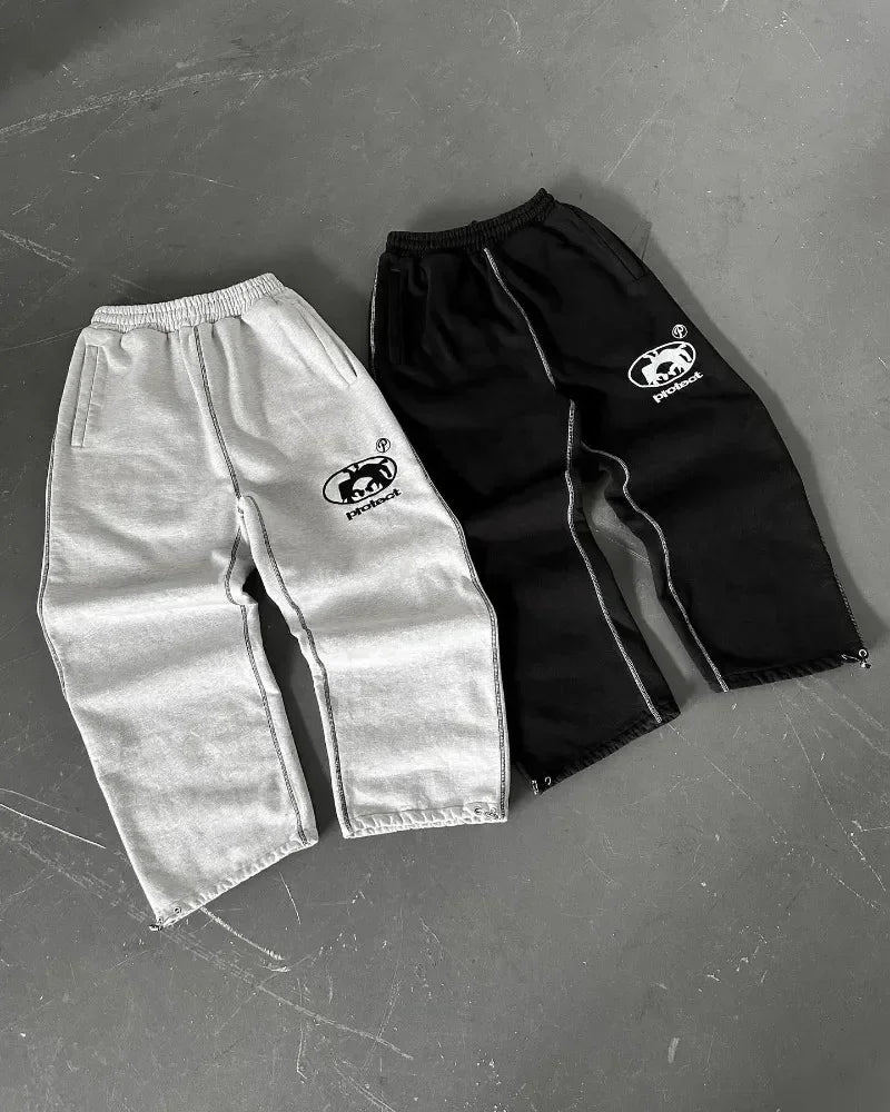 Graphic protect loose fit joggers