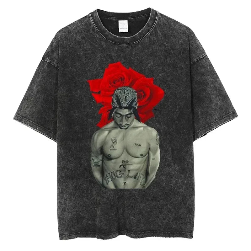 Graphic Tupac vintage shirts ( lots of variants )