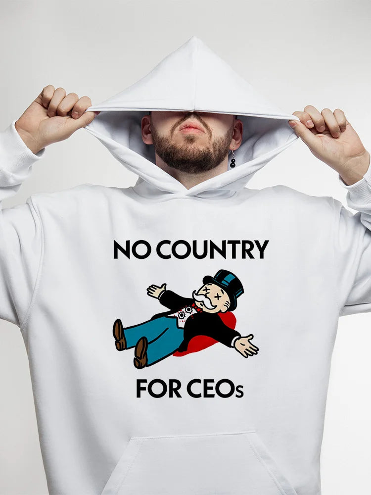 Men's hoodie / Sweatshirt No Country For CEOs Graphic