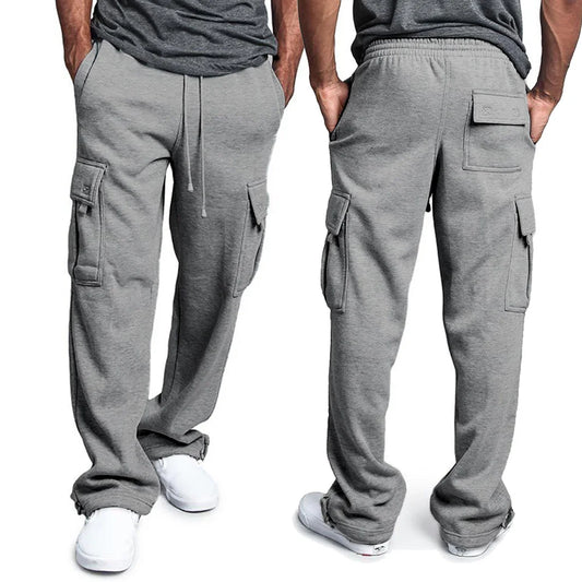 Mens plain casual joggers