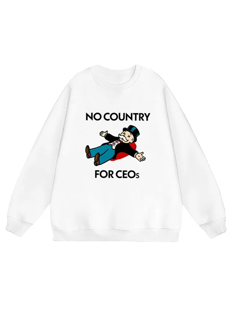 Men's hoodie / Sweatshirt No Country For CEOs Graphic