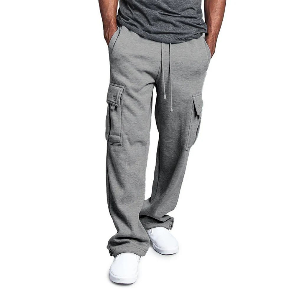 Mens plain casual joggers