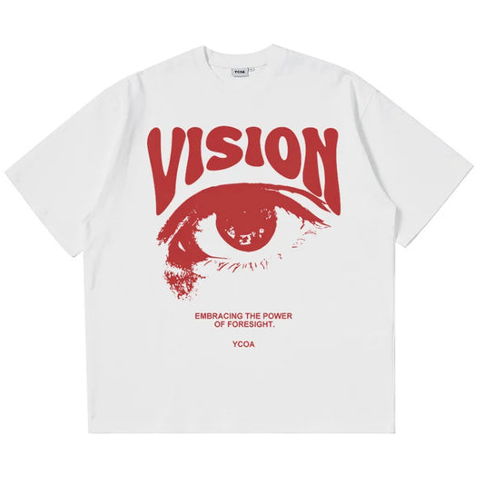 Graphic Vision Men's T-Shirt 100% Cotton Eye