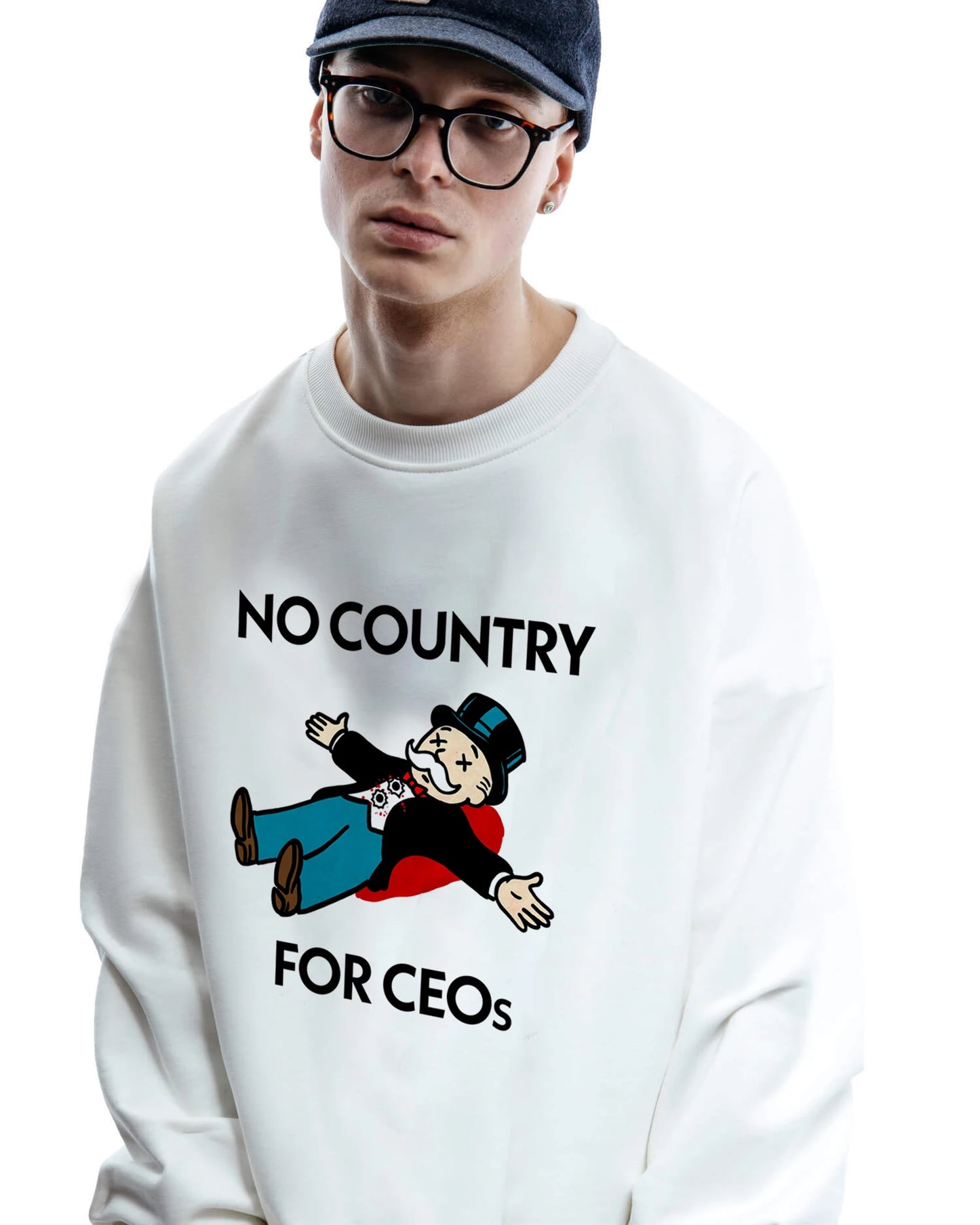 Men's hoodie / Sweatshirt No Country For CEOs Graphic