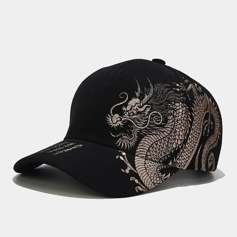 Graphic Dragon Pattern Baseball Hat